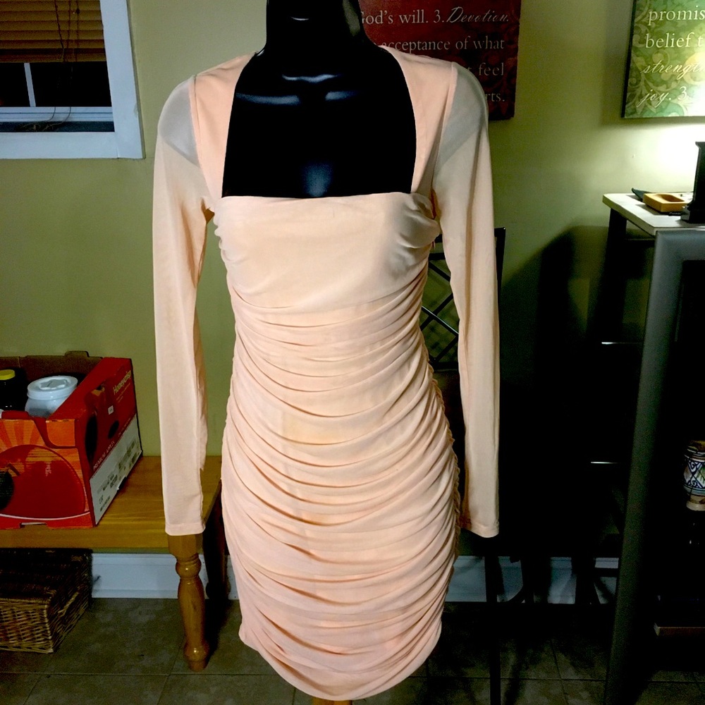 “Pretty In Pink” Layered Lace Dress